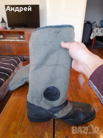 Стари мъжки ботуши, снимка 2 - Други ценни предмети - 48571464