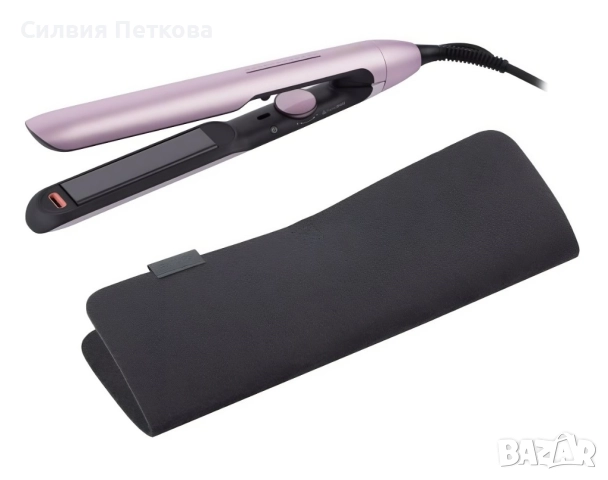Преса за коса Philips BHS530, с йонизация, розов металик - НОВА !!, снимка 9 - Преси за коса - 52306037