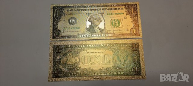 1 позлатен долар 