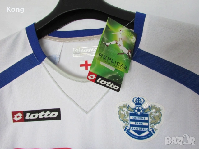 винтидж горница Милан Италия НОВА с етикети Lotto Куинс Парк Рейнджърс QPR дълъг ръкав, снимка 7 - Футбол - 53683645