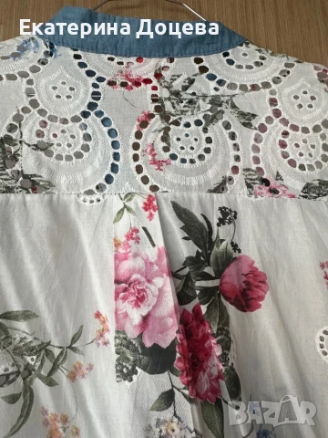 Риза от много фин памук, снимка 4 - Ризи - 51012115