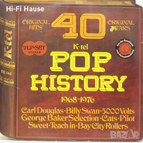 40 Pop History, снимка 2 - Грамофонни плочи - 36352144