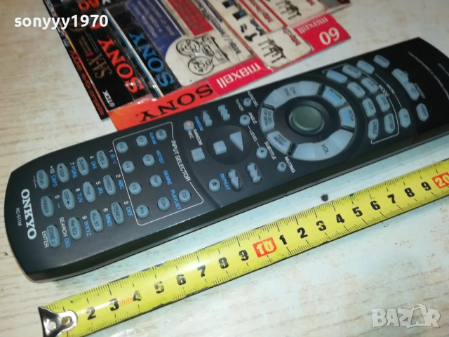 ONKYO RC-511M AUDIO REMOTE-ВНОС SWISS 2010251922, снимка 4 - Ресийвъри, усилватели, смесителни пултове - 52121801