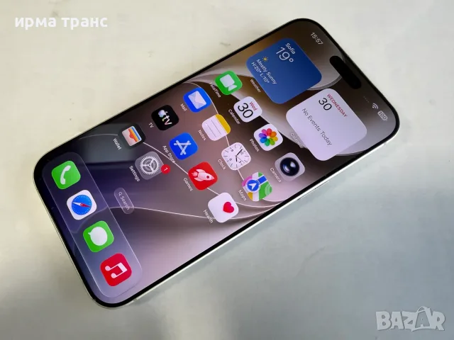 iPhone 17 Pro Max 1Tb 92% батерия.Гаранция, снимка 2 - Apple iPhone - 56294644