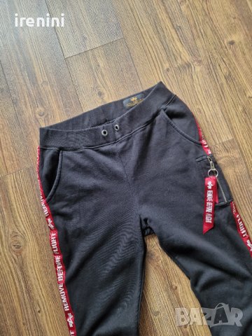 Страхотно мъжко спортно долнище ALPHA INDUSTRIES размер L , снимка 3 - Спортни дрехи, екипи - 42361752