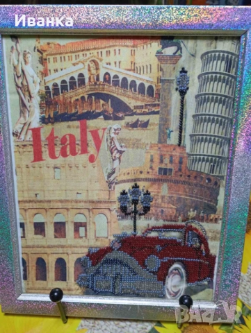 Гоблени шити с мъниста , снимка 9 - Гоблени - 52568790