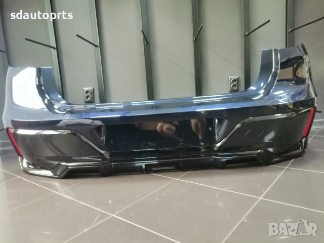 Задна Броня BMW 7 i7 G70 M Пакет БМВ Г70 и7 Комплект Shadow Версия - А28, снимка 8 - Части - 41311298