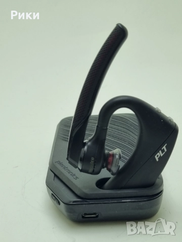 Хендсфри handsfree Bluetooth Plantronics, Voyager 5200 4 микрофона, Caller ID, Батерия 7ч., снимка 5 - Bluetooth слушалки - 52767639