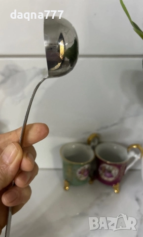 Немска лъжица за кафе неръждаема стомана, снимка 4 - Прибори за хранене, готвене и сервиране - 52416953