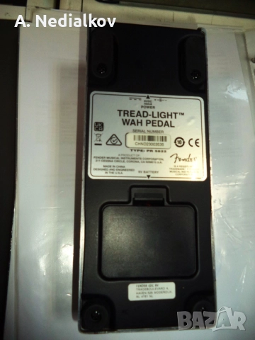Fender wah/wah pedal, снимка 3 - Китари - 51843883