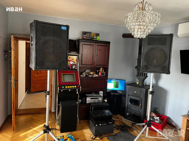 краино стапало + колони 15 ки + пулт, снимка 7 - Тонколони - 52532261