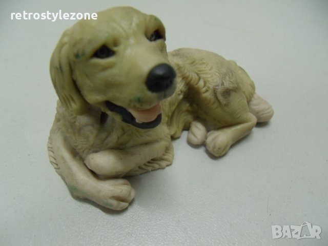 № 7137 стара фигурка   - размер 7 / 4,5 / 4 см   - синтетика / тип полирезин , снимка 5 - Други ценни предмети - 42158985