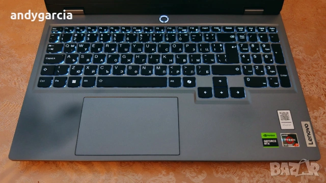 NVidia RTX 4060 8GB/AMD Ryzen 7 7435HS/24GB RAM/1TB SSD NVME/15.6 G-SYNC 144hz IPS/Lenovo LOQ, снимка 11 - Лаптопи за игри - 53495720