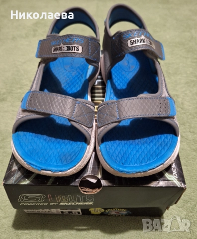 Светещи детски сандали Skechers
