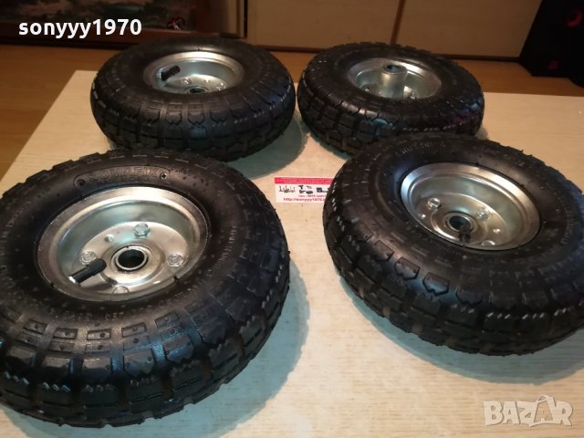 somafix 4бр нови гуми-внос germany 25х8см 1609211929, снимка 3 - Градинска техника - 34156585