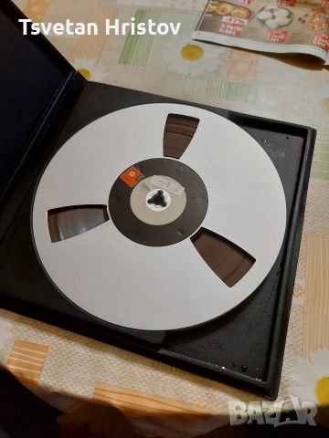 BASF ролка за магнетофон алуминиева 22см.