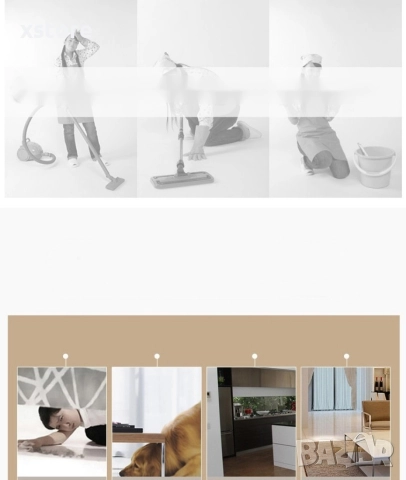 Прахосмукачка робот BowAI 3 в 1, моп и сензор за височина ROBOT8, снимка 5 - Прахосмукачки - 52796104