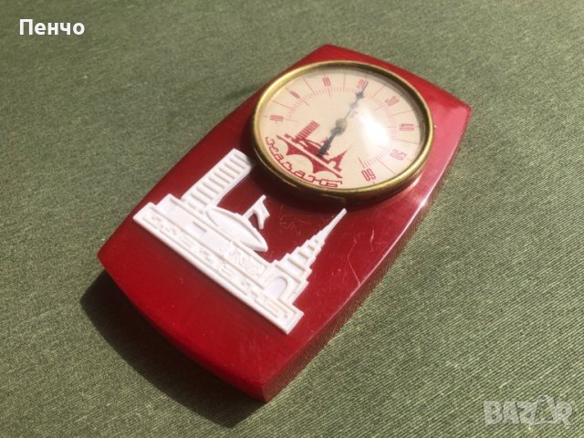 стар стенен термометър "КАЗАН" - СССР, снимка 2 - Антикварни и старинни предмети - 41243385