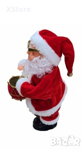 Коледна украса Танцуващ Дядо Коледа SD23, снимка 4 - Декорация за дома - 52441396