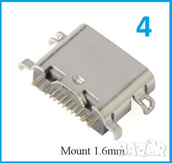 USB Type-C Female , 24р / 16р / 6p - конектор , букса, снимка 5 - Ремонт на друга електроника - 40051789