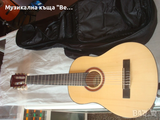 Класическа китара, Размер 1/4 с калъф, снимка 7 - Китари - 53201424