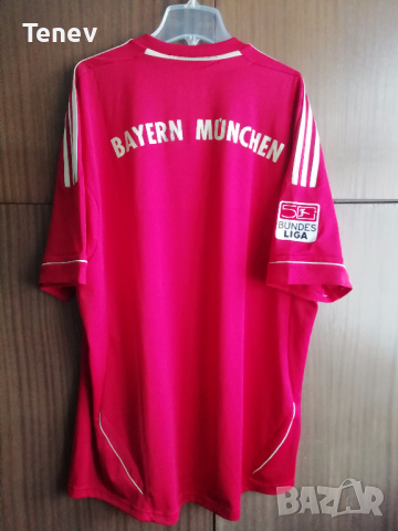 Bayern Munich Adidas оригинална фланелка тениска XL, снимка 2 - Тениски - 36479264