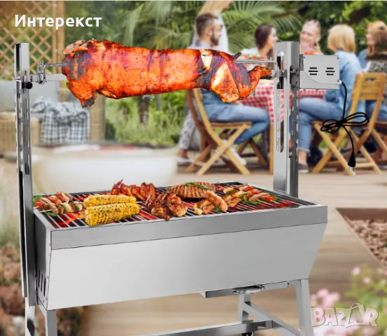 Грил за печене на агнета и прасенца, снимка 4 - Барбекюта - 49131698