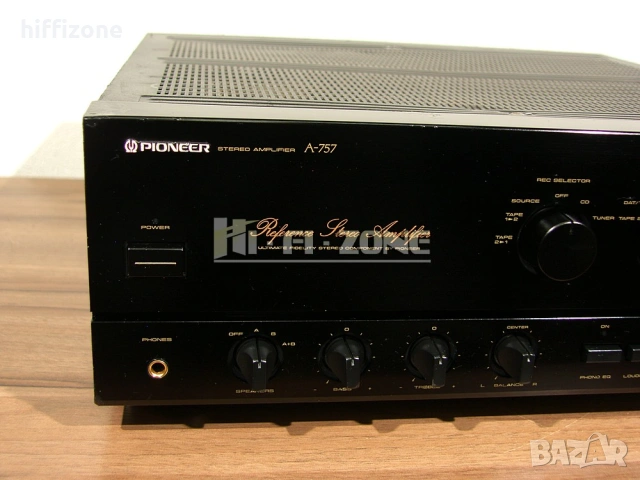 Усилвател   Pioneer a-757 /2 , снимка 4 - Ресийвъри, усилватели, смесителни пултове - 53708097