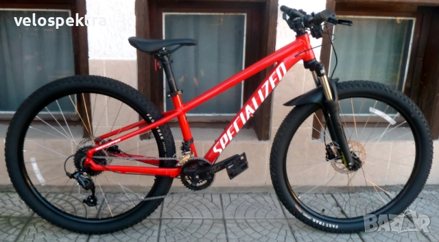 СПЕШЪЛАЙЗД Рокхопър ! 27.5 цола ! Като НОВ ! 2х8 скорости ! Хидравлики Диск ! Германия!, снимка 9 - Велосипеди - 52913644