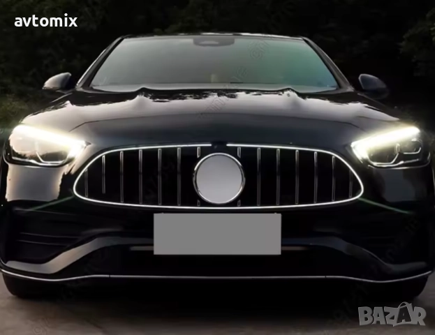 LED решетка за Mercedes C-Class W206 Sports Amg Line GT с осветена предна броня C200 C260 C220 2022-, снимка 3 - Аксесоари и консумативи - 51732017