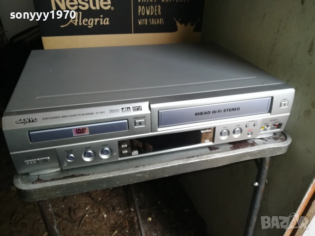 SANYO HV-DX2EV DVD & VIDEO-ВНОС SWISS 0911251903LCHERY2, снимка 10 - Плейъри, домашно кино, прожектори - 52353990