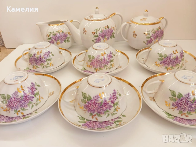 Руски порцелан , снимка 14 - Сервизи - 52943273