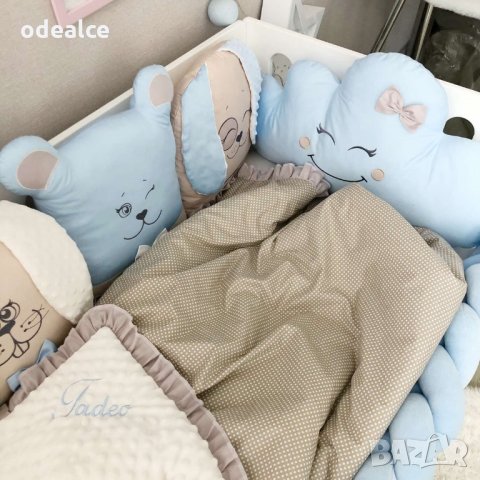 KidCotton Комплект за бебче от приказките 10 части, снимка 3 - Спално бельо и завивки - 36020403