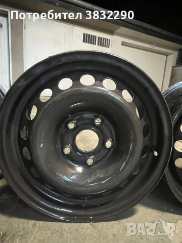 Железни джанти 15’, снимка 3 - Гуми и джанти - 53845786