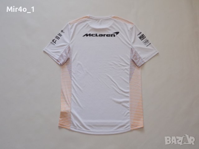 Тениска mclaren потник блуза фанела оригинал спортна авто мото мъжка S, снимка 2 - Тениски - 41230059