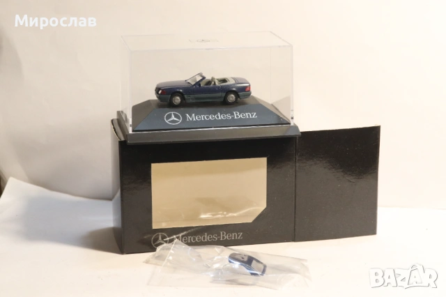 HERPA H0 1/87 MERCEDES BENZ 124 МОДЕЛ КОЛИЧКА