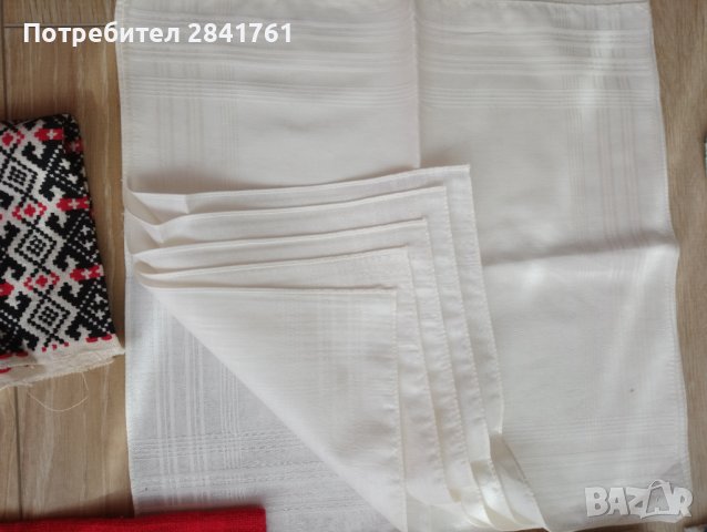Копринени кърпички, ленени и памучни салфетки, карета, снимка 6 - Други - 41631271
