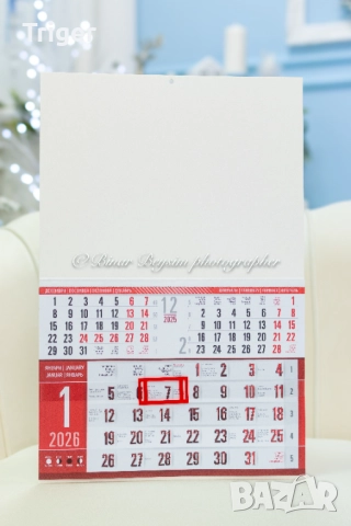 Календари за 2026г. с ваша снимка, снимка 3 - Декорация за дома - 52385308