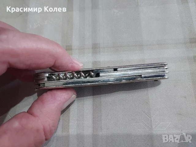 Стара руска джобна ножка , снимка 4 - Ножове - 56011516