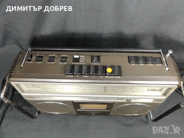 MINERVA RKS 600 СТАР РЕТРО ТРАНЗИСТОР РАДИО КАСЕТОФОН, снимка 5 - Радиокасетофони, транзистори - 50928244