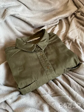 LC Waikiki Ежедневна риза цвят каки, XL, снимка 6 - Ризи - 49536062