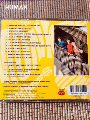 Moody Blues - Kinks - Monkees - Shadows , снимка 15 - CD дискове - 39827974