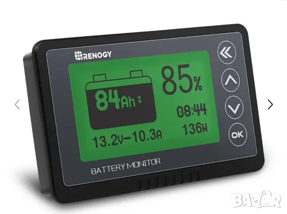RENOGY Battery Monitor 500A Професионален мониторинг на акумулатор