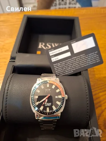 RSW Romeo Dive automatic swiss watch, снимка 5 - Мъжки - 56274348