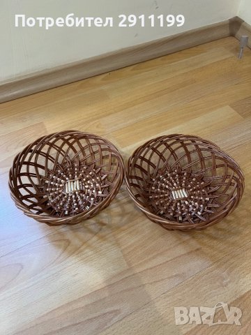 Плетен панер, снимка 3 - Декорация за дома - 39173814