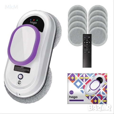 Усъвършенстван Робот за почистване на прозорци Hoga W10 Advanced, снимка 1