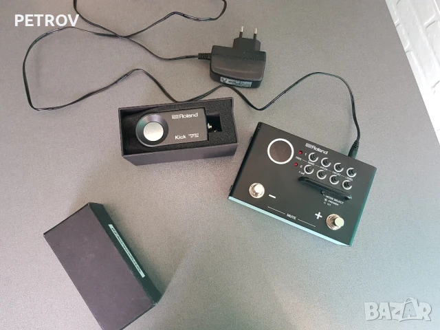 барабани Roland tm1 trigger тригерен модул +roland kick trigger rt-30k