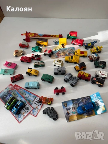 Kinder Surprise играчки лот колички, камиончета, мотори, снимка 9 - Колекции - 53097102