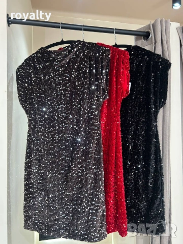 Стилна Нова Дамска Рокля Различни Цветове 