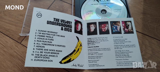 The Velvet Underground & Nico (CD), снимка 8 - CD дискове - 52857403